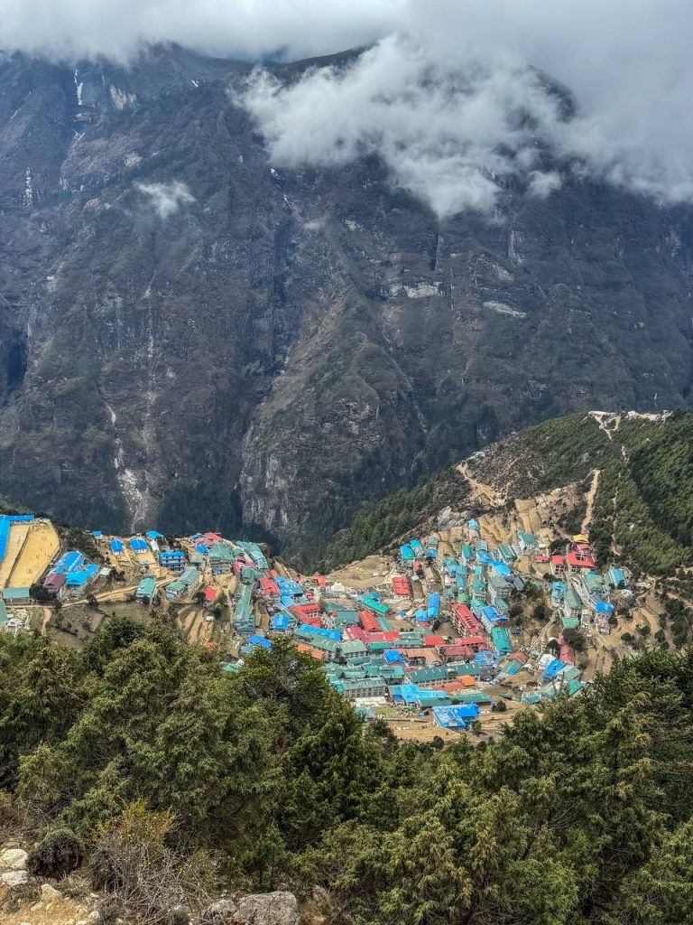 Намче-Базар на маршруте Everest Base Camp