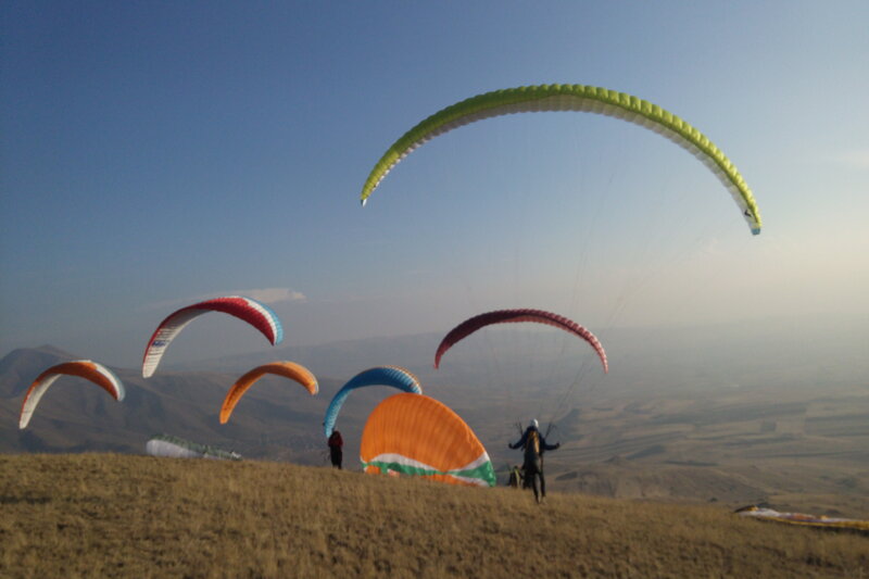 Paragliding in Armenia