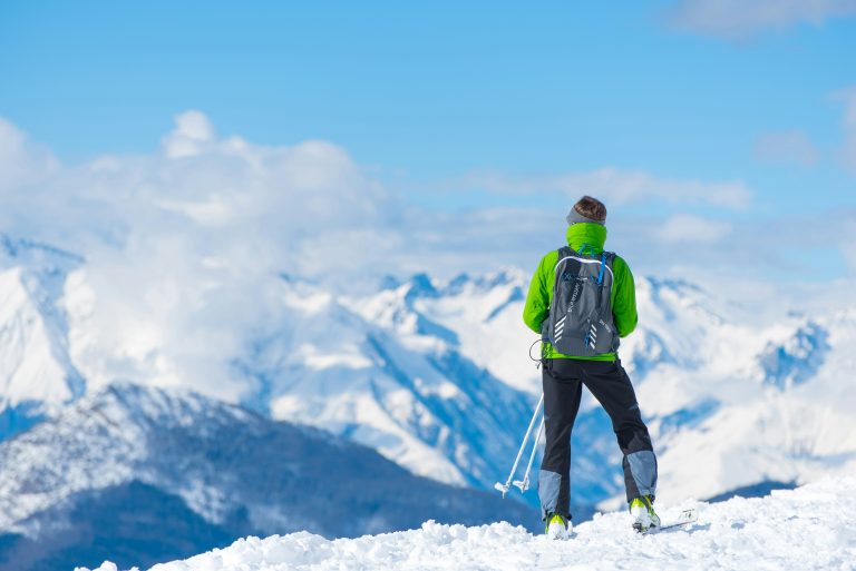 Skiing in Armenia mount